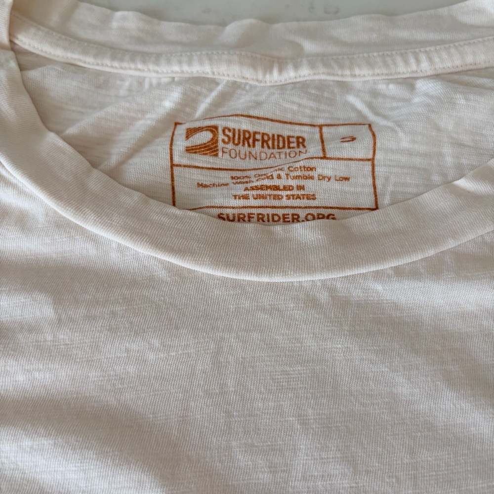 Surfrider Women's Chasing Sunsets Crop Tee- Size SM - Picture 8 of 10